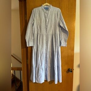 Alice Walk linen midi dress